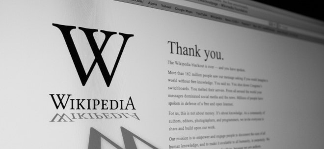 "Selbstbereicherung auf Kosten anderer und der Umwelt": Wikipedia akzeptiert ab sofort keine Krypto-Spenden mehr | finanzen.net