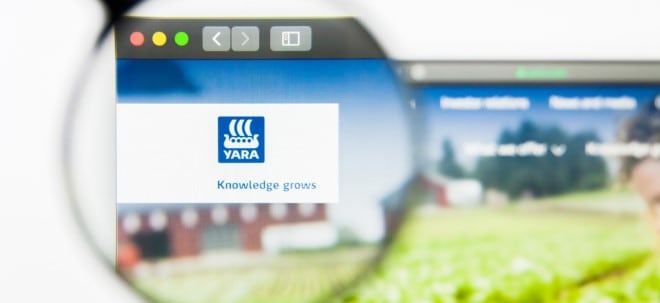 K+S-Konkurrent Yara kompensiert hohe Energiekosten mit Preiserhöhungen - Yara-Aktie gesucht | finanzen.net