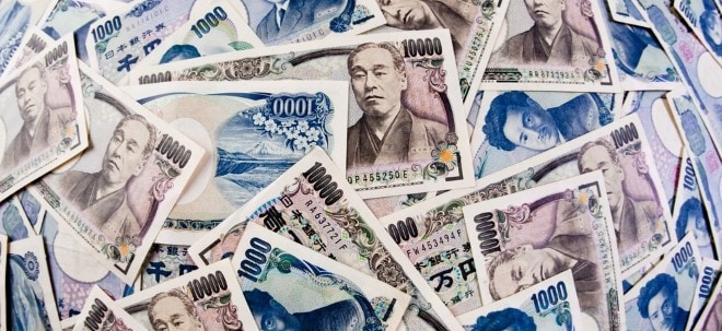 Japanischer Yen gewinnt um knapp vier Prozent an Wert | finanzen.net