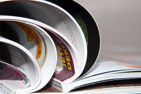 Bücher, Zeitschriften und Zeitungen