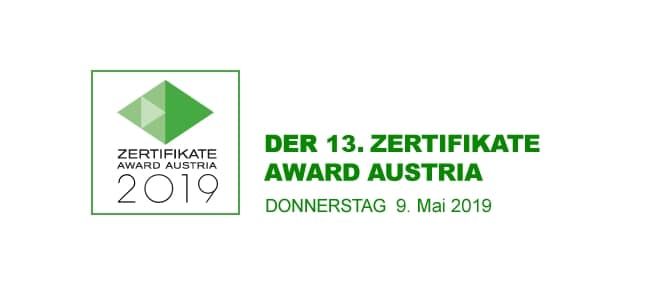 Jetzt Abstimmen Zertifikate Award Austria 2019 Publikums Preis